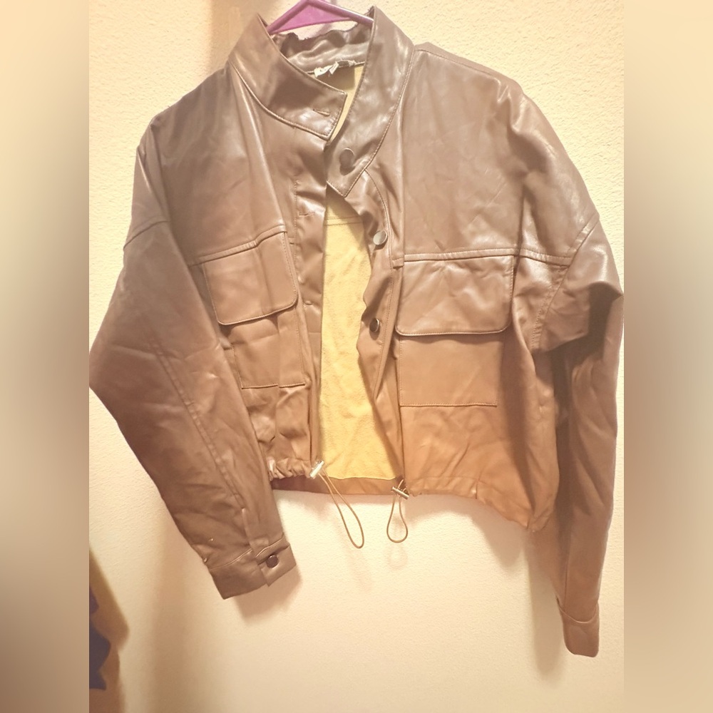 Brown Leather Jacket